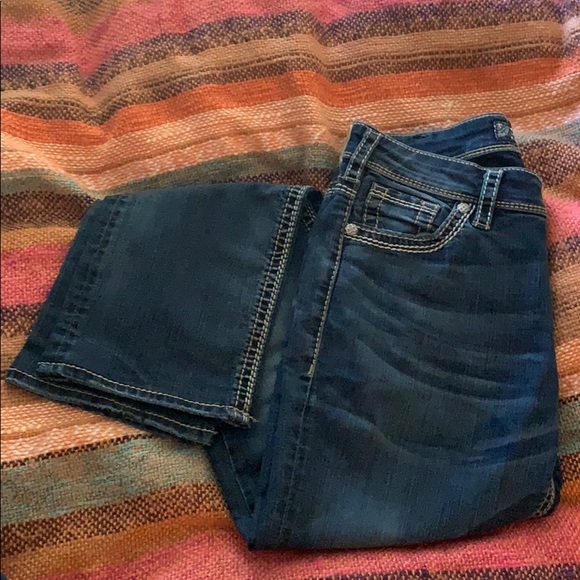 Silver Suki jeans. High waist. Straight. 30/32 - Picture 5 of 5